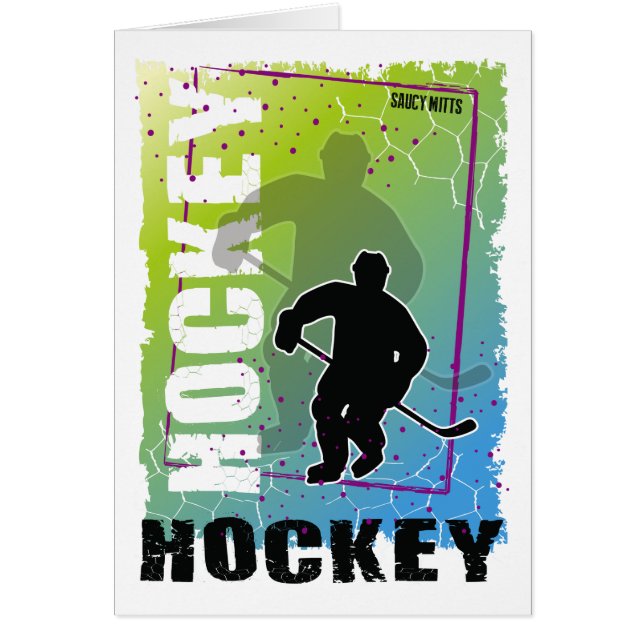 Abstract Hockey Player (male) (Front)