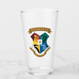 Abstract HOGWARTS™ Crest Glass