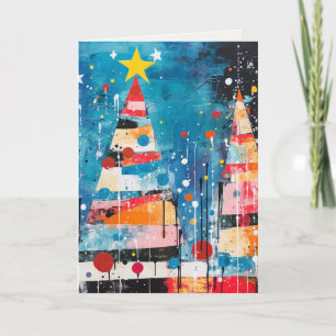 Abstract Holiday cards