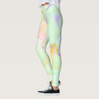 Abstract Hologram Faux Colourful Pattern