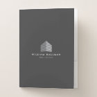 Abstract Home Logo Grey/Dark Grey