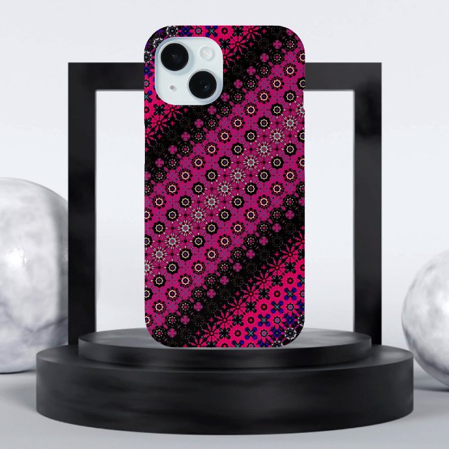 Abstract Hot Pink Pattern iPhone / iPad case (Creator Uploaded)