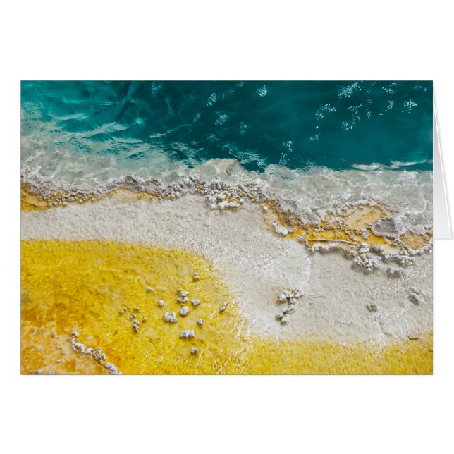 Abstract Hot Spring Yellowstone National Park (Front Horizontal)