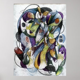 Abstract Images: Spirit Totem Poster