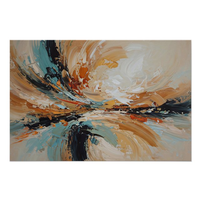 Abstract Impressions Poster (Front)