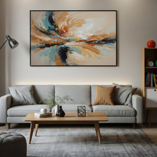 Abstract Impressions Poster