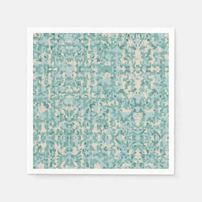 Abstract in Agiba Beach Napkin (Front)