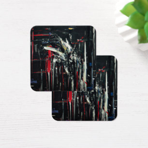 Abstract in dark colours