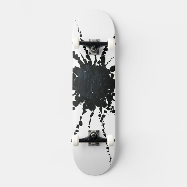 Abstract in Tape & Letterforms 3 Skateboard (Front)