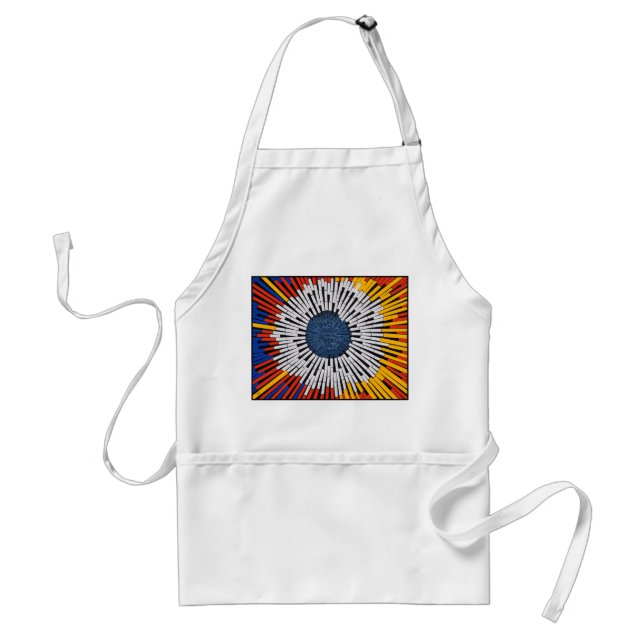 Abstract in Tape—Starburst Standard Apron (Front)