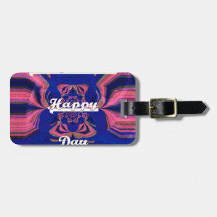 Abstract Independence Day Celebration Art Luggage Tag