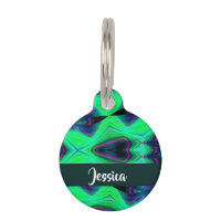Abstract infinity green pattern