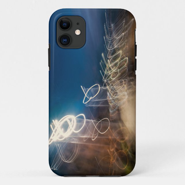 Abstract Intentional Camera Movement Night Light T Case-Mate iPhone Case (Back)