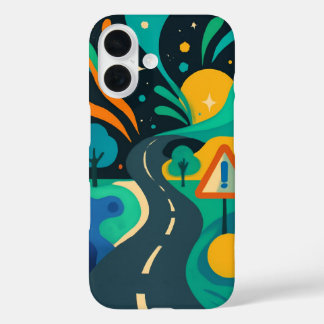 Abstract iPhone 16 Case Design”