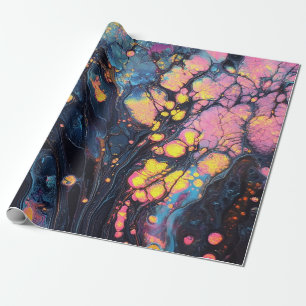 Abstract Iridescent Art Wrapping Paper