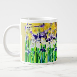 Abstract Iris Cup