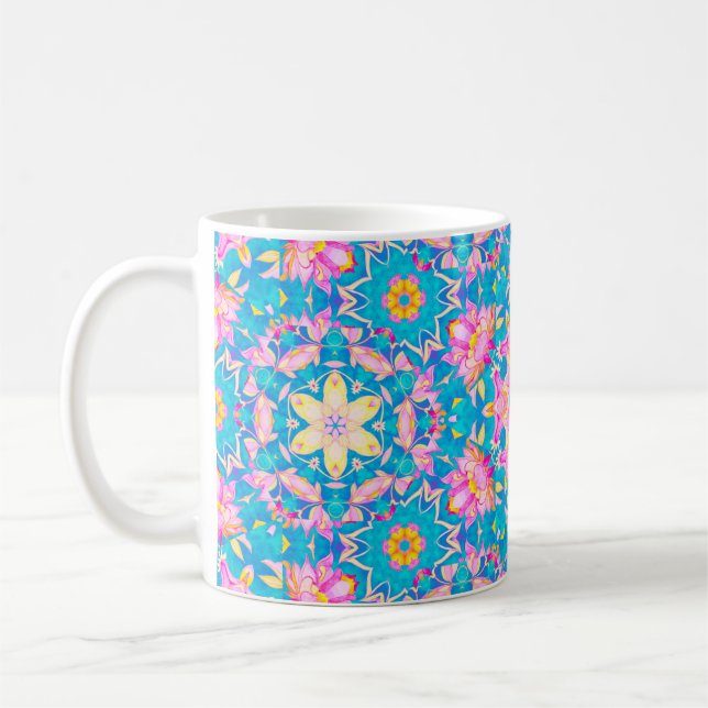 Abstract islamic pattern in arabian style. Seamles Coffee Mug (Left)