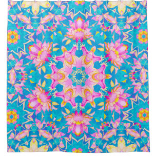 Abstract islamic pattern in arabian style. Seamles Shower Curtain