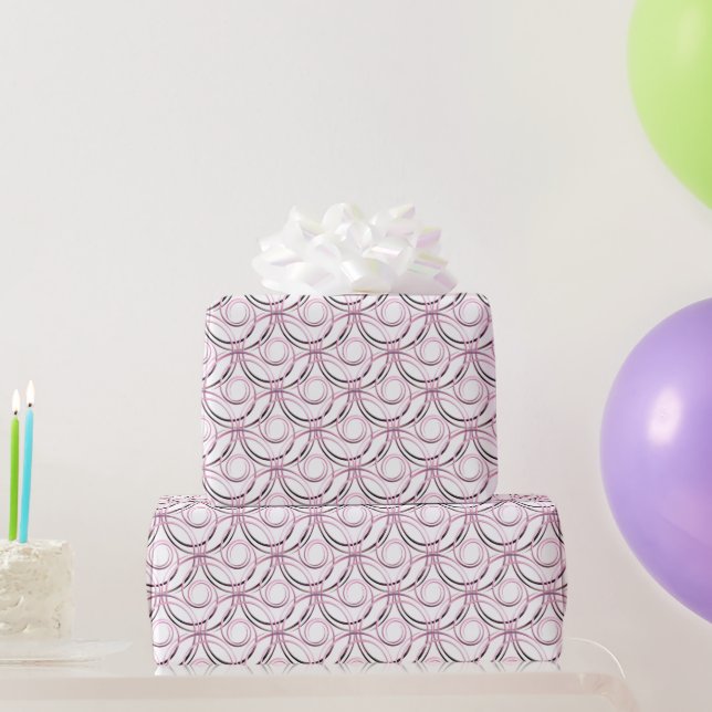 abstract japanese circles pattern wrapping paper (Party Gifts)