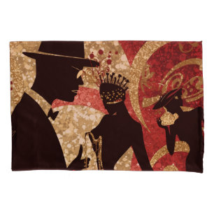 Abstract Jazz Serenade Pillowcase