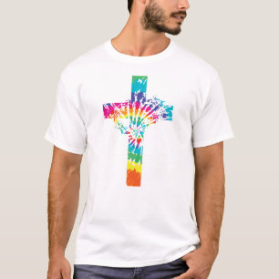 Abstract Jesus Design T-Shirt