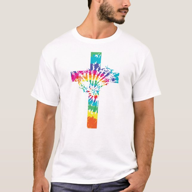 Abstract Jesus Design T-Shirt (Front)