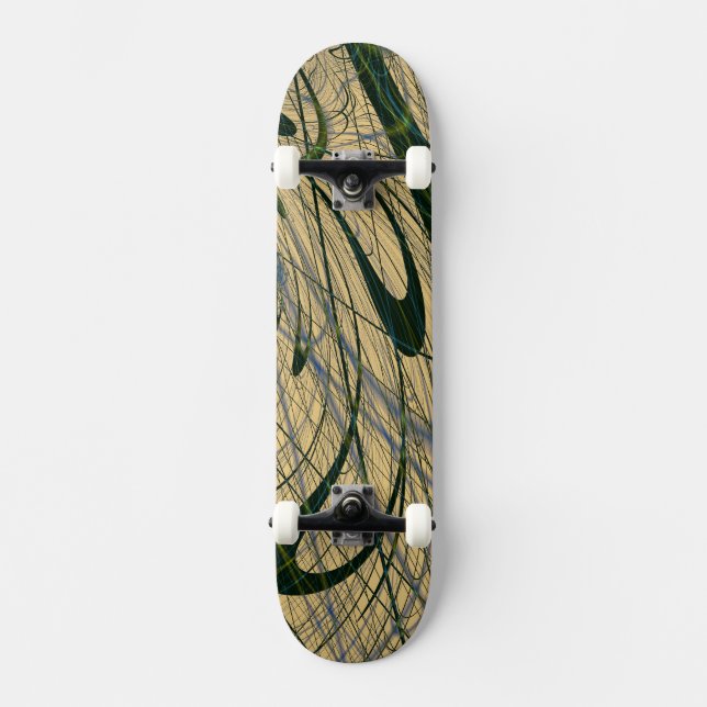 Abstract Jungle Skateboard (Front)