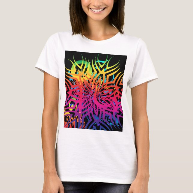 Abstract Jungle T-Shirt (Front)