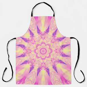 Abstract kaleidoscope pastel background. Beautiful Apron