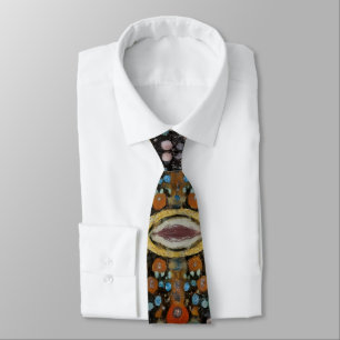Abstract Kaleidoscopic Art Tie
