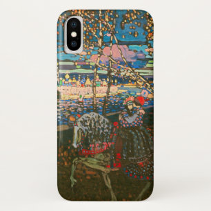 Abstract Kandinsky Riding Couple Colourful iPhone X Case