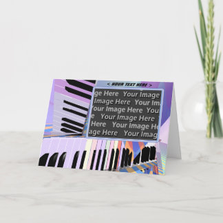 Abstract Keyboards for Photo Card