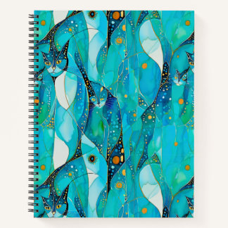 Abstract Kittens  Notebook