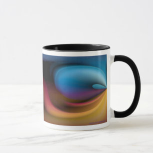 abstract land mug