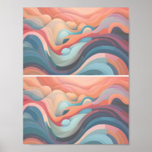 Abstract Landscape 1 Poster