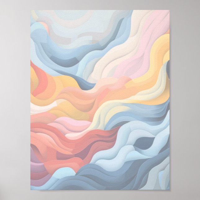 Abstract Landscape 2 Poster (Front)