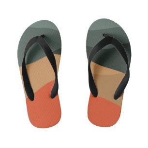 Abstract landscape  kid's thongs