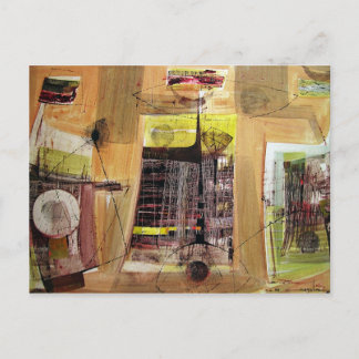 Abstract Landscape of Potosi Bolivia  30.6x21.3 Postcard