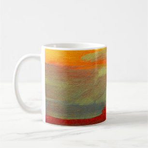 abstract landscape oil painting on canvaspaint,oil coffee mug