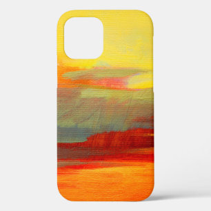 abstract landscape oil painting on canvaspaint,oil iPhone 12 case