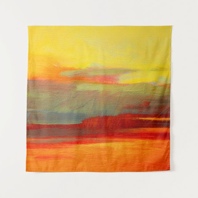 abstract landscape oil painting on canvaspaint,oil tapestry (Front)