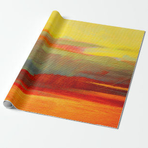 abstract landscape oil painting on canvaspaint,oil wrapping paper
