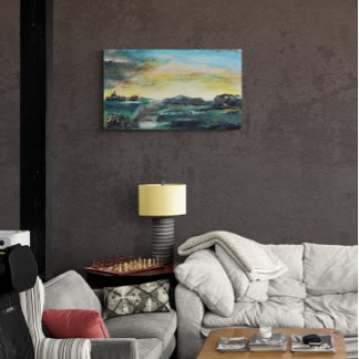 Abstract Landscape Poster