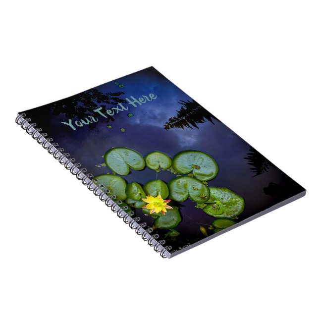 "Abstract Landscape" Spiral Notebook (Right Side)