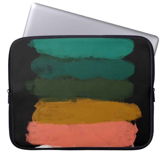 Abstract landscape. Versatile artistic backdrop. A Laptop Sleeve (Front)