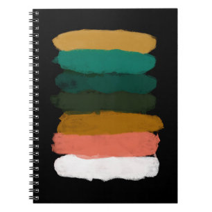 Abstract landscape. Versatile artistic backdrop. A Notebook