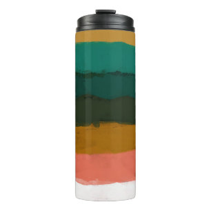Abstract landscape. Versatile artistic backdrop. A Thermal Tumbler