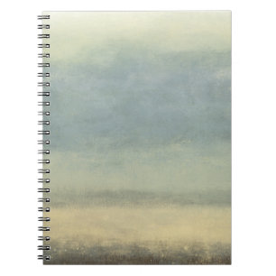 Abstract Landscape with Overcast Sky Notebook