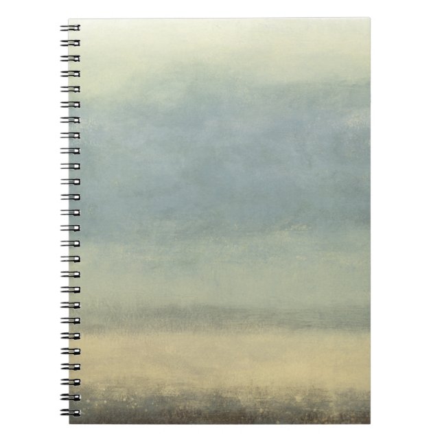 Abstract Landscape with Overcast Sky Notebook (Front)