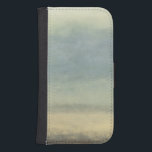 Abstract Landscape with Overcast Sky Samsung S4 Wallet Case<br><div class="desc">A hint of rain is evident in this painting of an overcast sky stretching across an abstract landscape. Will it clear up,  or will the rain fall in droves? This piece will create some wonderful conversations with visitors to your home!</div>